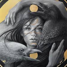 PAPER PRINT (archival) "paradox" by Autumn Skye 17"x22" Ultra-smooth  Archival Fine-art Paper by Autumn Skye