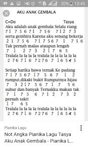 Nov 20, 2012 · not angka balonku. Contoh Syair Lagu Anak Beserta Notasinya Cikimm Com