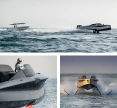 This yacht is 53′ 10″ long and weighs 75,000 pounds! Foiler The Flying Yacht
