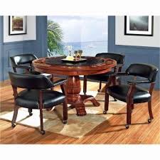 Kitchen table with folding construction for space saving storage when not in use. Dinette Sets With Caster Chairs You Ll Love In 2021 Visualhunt