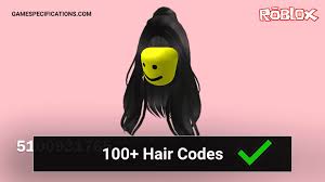 What exactly is roblox hat id? 100 Popular Roblox Hair Codes Game Specifications