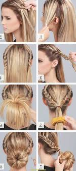 Fassen sie das haar mit der hand. Frisuren Frauen Lang Anleitung Frisurentrends Zopf Lange Haare Flechtfrisur Lange Haare Einfache Frisuren Lange Haare