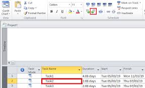 Microsoft Project Tutorial How To Add Milestone Task In Ms