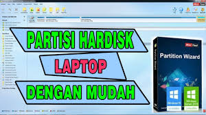 Tutorial cara membagi partisi pada windows 10 menggunakan computer management Cara Membagi Partisi Hardisk Pada Laptop Pc Youtube