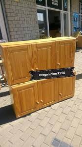 oregon pine mini kitchen cabinets