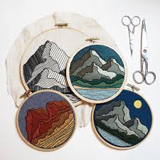 All the free embroidery patterns are from my personal collection and are available for immediate download simply by clicking on the download button at the bottom of the image. 75 Modern Embroidery Kits For Beginners Cleverpedia
