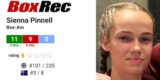 BoxRec: Sienna Pinnell