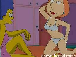 Lesbian Hentai - Marge Simpson and Lois Griffin - Free XXX Porn Videos |  OyOh