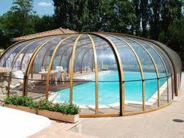 Swimming Pool Enclosure Olympic Offers Really Great Interior Space In 2020 Pool Enclosures Pool Cover Swimming Pool Enclosures