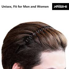 Xingzhe metal hair bands for men women's headbands, unisex black wavy spring sports headband for men's hair band hoop clips women accessories simple elastic non slip wide headwear bandeau outdoors. Buy Xingzhe Metal Headbands For Men Women Hair Bands Black Fashion Hairband For Mens Sports Headband For Women S Hair Care Beauty Unisex Non Slip Elastic Wavy Wide Hair Hoop Clips Accessories
