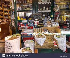 Download This Stock Image Syros Island July 1st Grocery Store With Natural Healthy Oragnic Food And Herb And Spice Products Grocery Store Grocery Photo