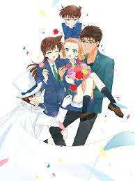 Makoto X Sonoko X Ran X Shinichi X Kaito Kid Detective Kaito Doraemon