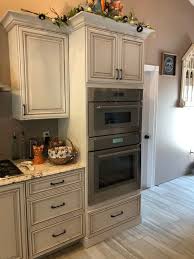 Mix well using your finger or a spoon. The Kitchen Cabinets Are A Maple Wood Painted Alma White With An Opaque Cognac Glaze The In Wall Oven Allows For Oven Cabinet Clean Kitchen Cabinets Wall Oven