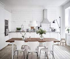 Scandinavian interior design mainly comes from the northern european countries of sweden, denmark, and norway. Scandinavian Minimalist White Kitchen Top 10 Tips For Adding Scandinavian Style To Your Scandinavian Kitchen Design Trendy Dining Room White Kitchen Design