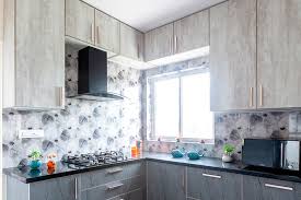 Top view of wooden kitchen utensils placed in two rows. Kitchen Wallpaper Designs For Your Home Design Cafe
