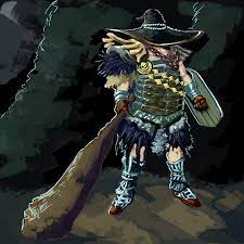 Oc Art Big Hat Barbarian Dnd