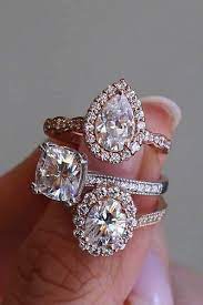 48 Fantastic Engagement Rings 2021 Wedding Forward Moissanite Engagement Ring White Gold Rose Engagement Ring Cheap Engagement Rings Rose Gold