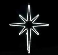 Christmas Decoration 2D LED Star Motif Light