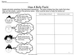 Bullying This Is A Free Graphic Organizer To Use In Your Classroom To Help Children Prev Bullying Prevention Bullying Prevention Activities Bullying Activities