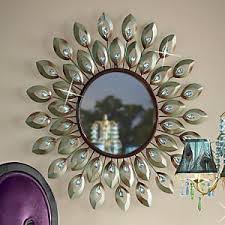 Maybe you would like to learn more about one of these? Turquoise Peacock Feather Mirror Mirror Wall Decor Black Wall Clock Peacock Mirror