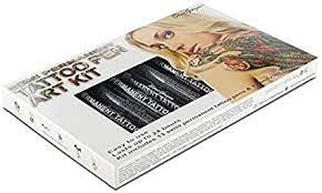 13shades tattoo llc is now doing business as rose & raven tattoo parlour!!! Semi Permanent Tattoo Pen Kit 13 Shades Of Up To 24 Hour Strong Colour For Skin Art With Fine Line Nib Includes Stencils Amazon Co Uk Beauty