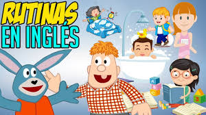 Paula3517 paula3517 on saturday i got up late, then i had breakfast, brushed my tooth and watched tv. Las Rutinas Diarias En Ingles Para Ninos Youtube