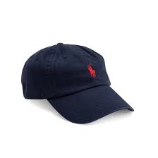 Schirmmutze Aus Baumwolle Marine Rot Polo Ralph Lauren La Redoute