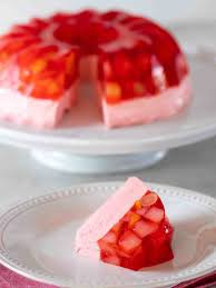 Jello Mold With Fruit Salad Recipe Jello Dessert Recipes Jello Mold Recipes Fruit Salad Recipes