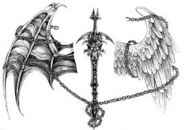 The Popular Tattoo Of Teenagers Angel Wings Templates And Meaning New Decoration Ideas In 2020 Engel Tattoo Vorlagen Brusttattoos Fur Manner Teufel Tattoo