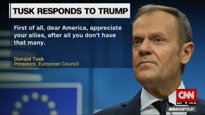 Er war von 2014 bis 2019 präsident des europäischen rates. Donald Tusk Meets With Donald Trump Steemit