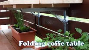 You can check free these simple tips and advice to take care when doing one cushion at a time avoid making mistakes disassembling and assembling them. Folding Table Diy For Small Balcony Youtube
