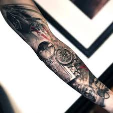 Above and below the compass you will find words that have special meaning to the wearer inked that have been inked upon banners. Top 63 Compass Tattoo Ideas 2021 Inspiration Guide