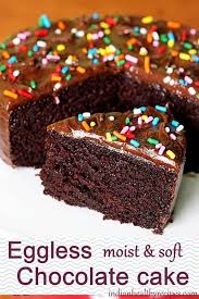 Eggless Chocolate Cake Recipe How To Make Eggless Cake Recipe Chocolate Cake Recipe Moist Eggless Cake Recipe Eggless Chocolate Cake
