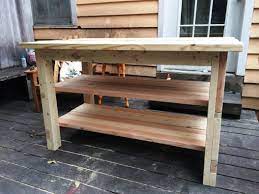 Kitchen remodel ideas, rustic kitchen island, farmhouse kitchen furniture industrialfarmco 5 out of 5 stars (1,854) $ 50.00 free shipping add to favorites solid wood industrial style kitchen island table, metal and wood desk or bar table with wheels, farmhouse industrial furniture. Rustic Kitchen Island Built By House Food Baby Ana White