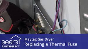 How To Replace A Maytag Gas Dryer Thermal Fuse Youtube