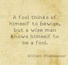 What Do You Know Fool Quotes Powerful Words Wise