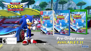Gambar gambar kartun sonic racing ini sanggup anda download dan anda simpan dengan langkah klik kanan pada maouse dan klik save. Sega Rilis Trailer Baru Dari Game Sonic Team Racing Indozone Id