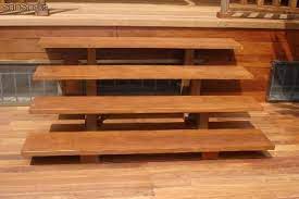 Peldanos Y Escalones Madera Para Exterior