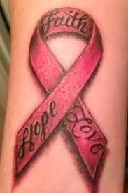 Breast cancer ribbon tattoos with flowers. Tattoo Uploaded By Rose Noir Tattoo Beauty Studio Flowers And Breast Cancer Ribbon 465582 Tattoodo