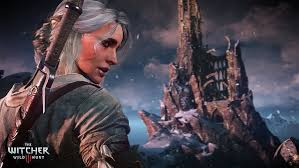 Download the background for free. The Witcher Wild Hunt Illustration Girl White Sword The Witcher 3 Wild Hunt Hd Wallpaper Wallpaperbetter