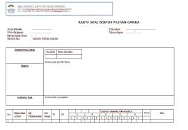 Aplikasi ini mempermudah para guru untuk membuat administrasi soal yang meliputi : Format Kartu Soal Kisi Kisi Prota Promes Mr Dans Haedar Rauf