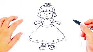 How To Draw A Princess Learning Drawing For Kids Youtube 51,000+ vectors, stock photos & psd files. how to draw a princess learning drawing for kids