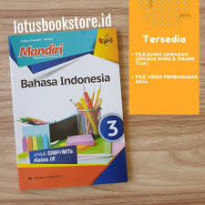 Materi bahasa indonesia kelas 9 kurikulum 2013 revisi 2018 terbagi ke dalam 6 enam bab. Buku Mandiri Bahasa Indonesia Smp Kelas 9 Kurikulum 2013 Revisi Erlangga Original Asli Shopee Indonesia