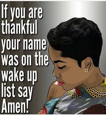 Amen 🙌🏾 If you are thankful your name was