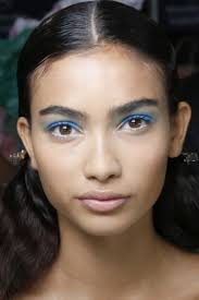 Then, using a waterproof dark blue or black eyeliner pencil, line your waterline. The Best Blue Eyeshadows For Your Skin Tone Try Them This Spring Glamour