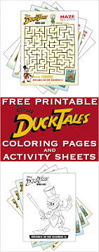 Printable ducktales coloring pages of 2017 posted on january 25 2020 by coloringhcantuk coloring is a enjoyable exercise for youngsters. Ducktales Coloring Pages And Activity Sheets Free Printables