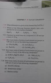 How do you calculate atomic number of an element? How Many Moles Of Atoms Of Each Element Are Present Chegg Com