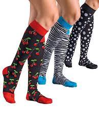 Mega Support Big Time Warmth Ultimate Cuteness These Socks Have It All A Thicker Weave Makes Them Per Compression Socks Womens Compression Socks Cool Socks