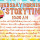 Thursday Morning Storytime event image