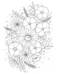 Courtesy national garden bureau photo by: Summer Flower Coloring Page By Artclasswithkeri Tpt